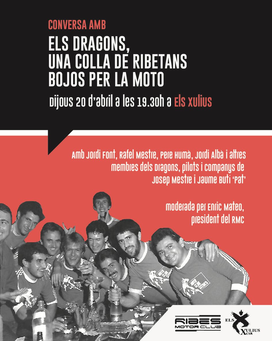 Read more about the article Cicle de converses Ribes Motor Club